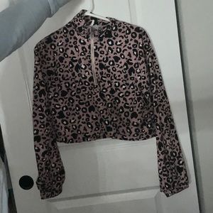 Pink cheetah jacket
